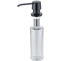 Дозатор жидкого мыла ZorG INOX ZR-20 BLACK/черный