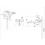 Смеситель для ванны c длинным изливом Bravat Vega F6119177CP-01L