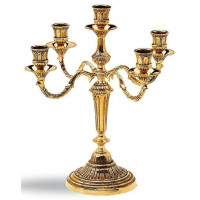 Канделябр Луи XI (5 свечей) Stilars Gold 00203