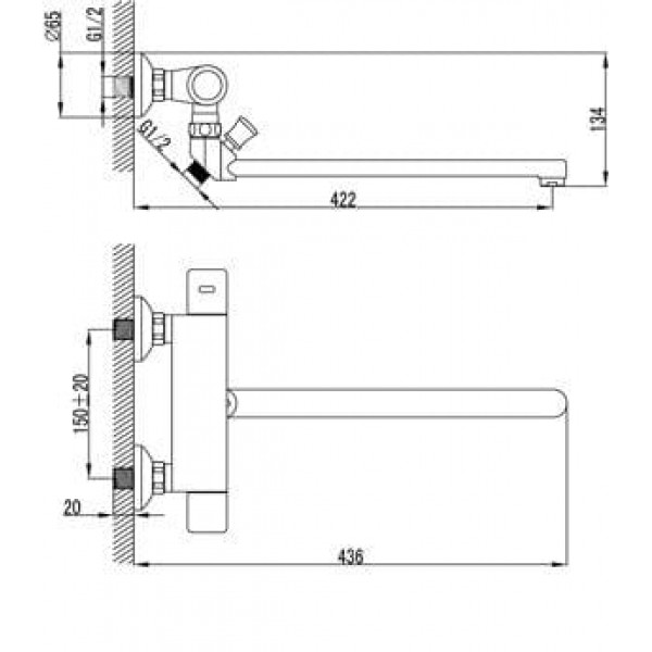 Термостат Lemark Thermo LM7734C для ванны