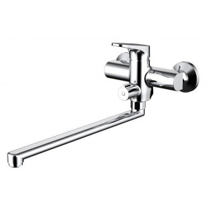 Смеситель для ванны c длинным изливом Bravat Eler F6191238CP-01L-RUS