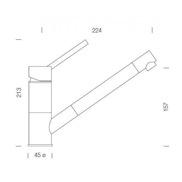 Смеситель SCHOCK SC-50 CRISTALITE+ 710226