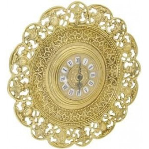 Часы-тарелка настенные Alberti Livio Gold 82.104