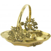 Конфетница Stilars Gold 01047