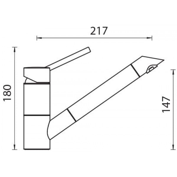 Смеситель SCHOCK SC-200 CRISTADUR 710173 Бронза