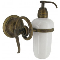 Дозатор жидкого мыла настенный Stilars Onda Antique bronze 131620