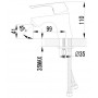 Смеситель Lemark Unit LM4556C для раковины