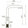 Смеситель SCHOCK WELLUS CRISTALITE+ 710235