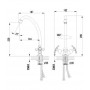 Смеситель Lemark Partner LM6544C для кухни