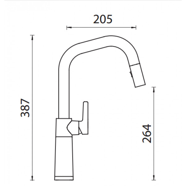 Смеситель SCHOCK SC-530-D CRISTALITE+ 710488
