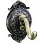 Крючок одинарный Hayta Gabriel Classic Bronze 13901/Бронза