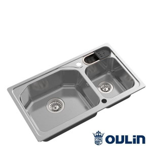 Стальная мойка Oulin OL-H9818 Стальная мойка Oulin OL-H9818