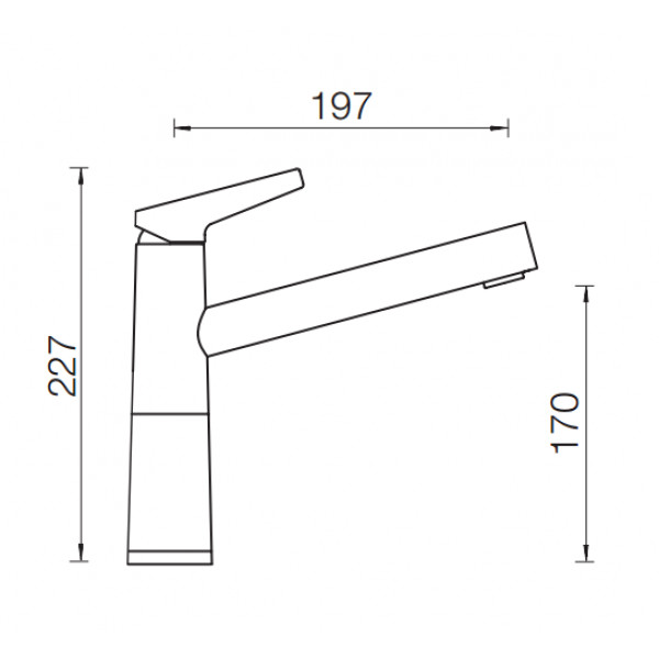 Смеситель SCHOCK SC-510 CRISTADUR 710457 Поларис