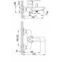 Смеситель Lemark Mars LM3502C для ванны