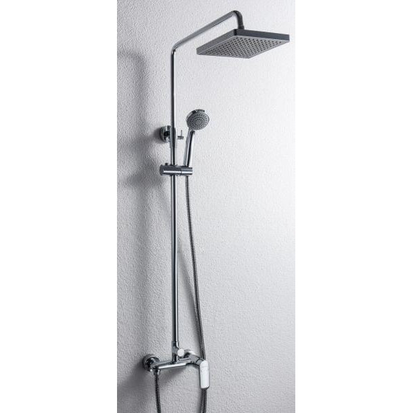 Душевая колонна со смесителем для душа Bravat Opal F9125183CP-A-RUS