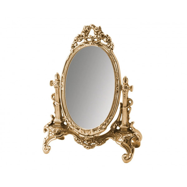 Зеркало настольное Stilars Gold 00601 25х10х30 см