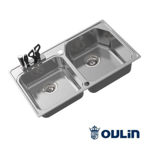 Стальная мойка Oulin OL-H9910 Стальная мойка Oulin OL-H9910