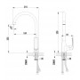 Смеситель Lemark Plus Shape LM1705C для кухни