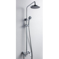 Душевая колонна со смесителем для ванны Bravat Opal R F6125183CP-A2-RUS Душевая колонна со смесителем для ванны Bravat Opal R F6125183CP-A2-RUS