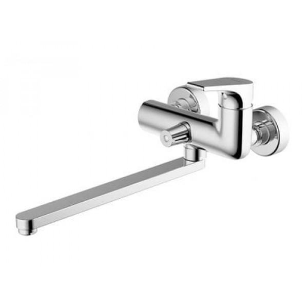 Смеситель для ванны c длинным изливом Bravat Vega F6119177CP-01L