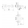 Смеситель Lemark Pramen LM3318C с гигиеническим душем