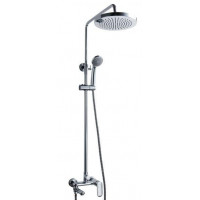 Душевая колонна со смесителем для ванны Bravat Opal C F6125183CP-A1-RUS Душевая колонна со смесителем для ванны Bravat Opal C F6125183CP-A1-RUS