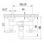 Смеситель Lemark Neo LM2202C для ванны